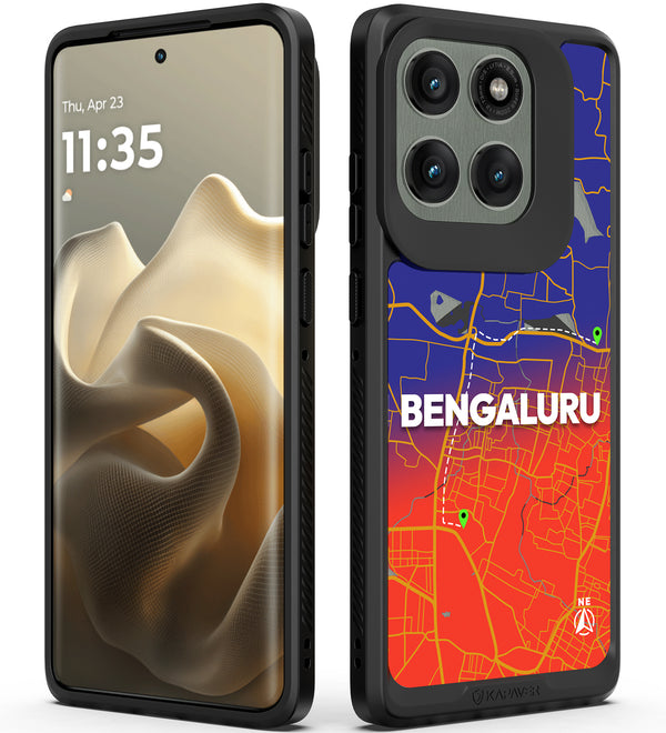 Motorola Edge 60 Pro Back Cover Case | GPS Edition (Bangalore) Mag X - Black