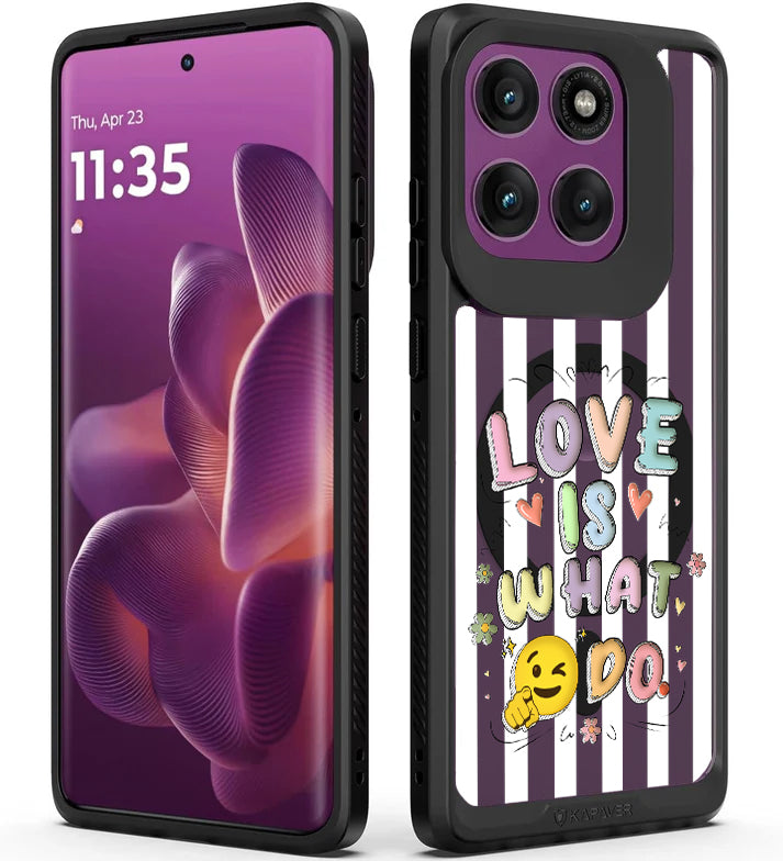 Motorola Edge 60 Pro Back Cover Case | (LWYD) Mag X - Black