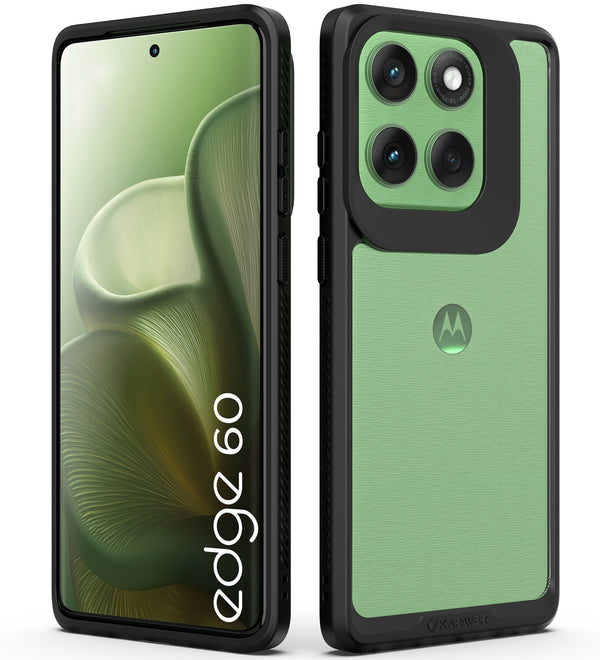 Moto Edge 60 Back Cover Case | Impulse - Black