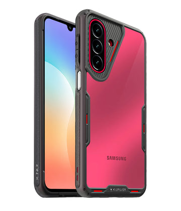 Samsung Galaxy M47 5G / F70 Pro 5G / A27 5G Back Cover Case | iON-X - Smoke Black