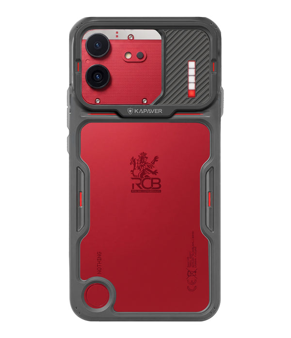 Nothing Phone 4b Back Cover Case | Ion X - Smoke Black
