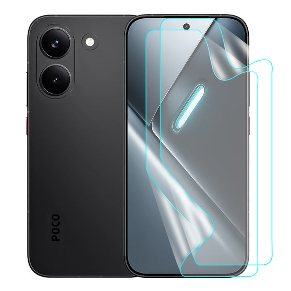 Xiaomi POCO X8 Pro Screen Protector Guard [Matte Clear] | Easy Do Film - 2 Pack [NOT TEMPERED GLASS]