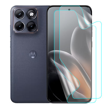 Moto Edge 70 Fusion Screen Protector Guard [Matte Clear] | Easy Do Film - 2 Pack [NOT TEMPERED GLASS]