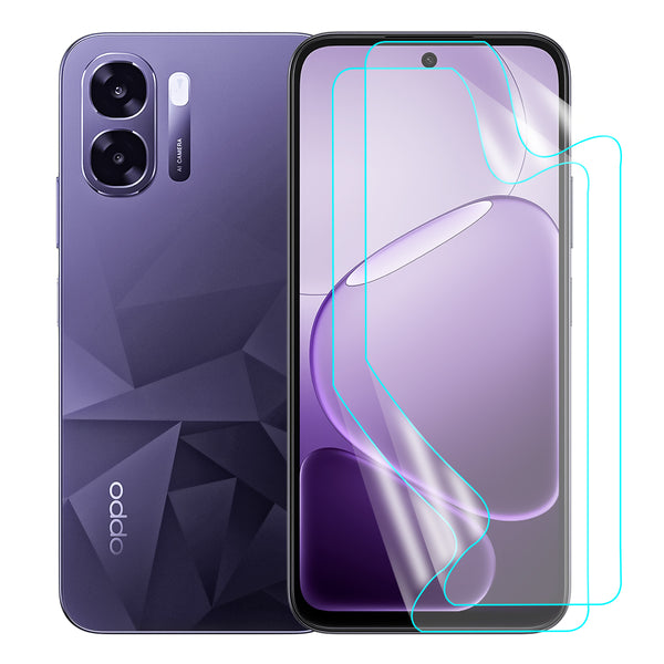 Oppo K14X Screen Protector Guard [Matte Clear] | Easy Do Film - 2 Pack [NOT TEMPERED GLASS]