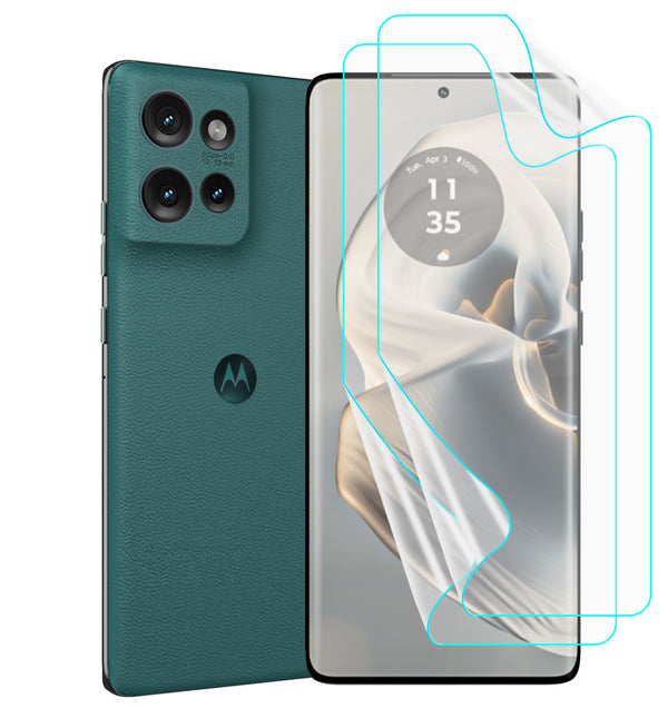 Moto Edge 50 Screen Protector Guard [Matte Clear] | Easy Do Film - 2 Pack [NOT TEMPERED GLASS]