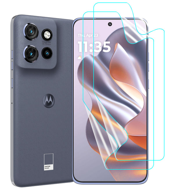 Moto Edge 50 Neo Screen Protector Guard [Clear] | Easy Do Film - 2 Pack [NOT TEMPERED GLASS]
