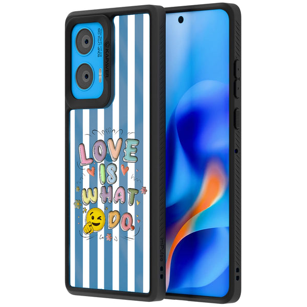 Motorola G96 Back Cover Case | (LWYD) Impulse - Black