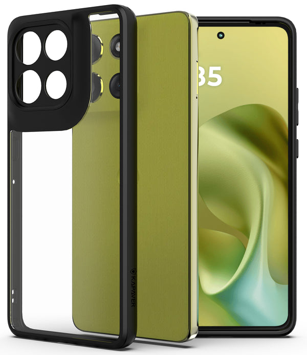 Motorola G86 Back Cover Case | Hybrid - Black