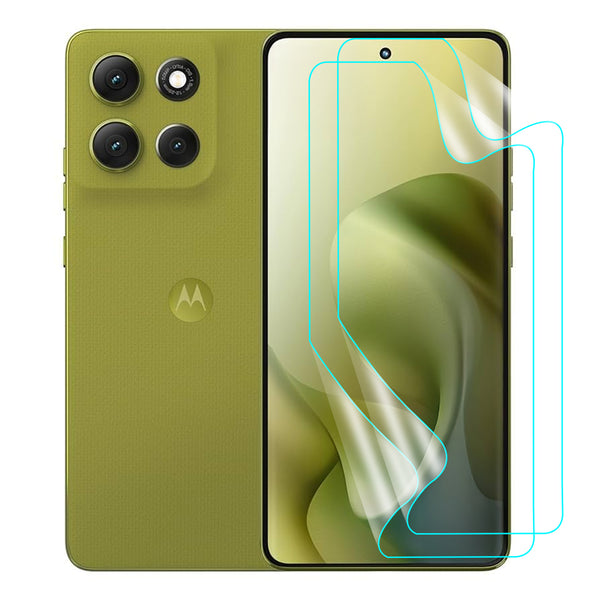 Motorola G86 Power Screen Protector Guard [Clear] | Easy Do Film - 2 Pack [NOT TEMPERED GLASS]
