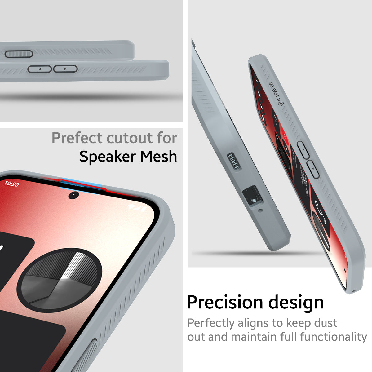 GoldKart® Case For Nothing Phone 2a, Crystal Clear Phone Case Soft TPU