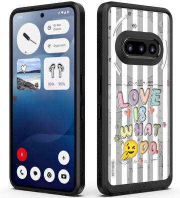 Nothing Phone 3a Back Cover Case | (LWYD) Impulse - Black