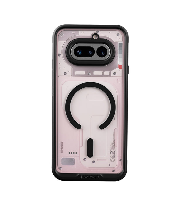 Nothing Phone 4a Back Cover Case | Mag-x Black