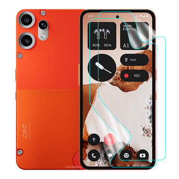 CMF Phone 2 Pro Screen Protector Guard [Clear] | Easy Do Film - 2 Pack [NOT TEMPERED GLASS]