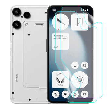 Nothing Phone 3a Lite Screen Protector Guard [Matte Clear] | Easy Do Film - 2 Pack [NOT TEMPERED GLASS]
