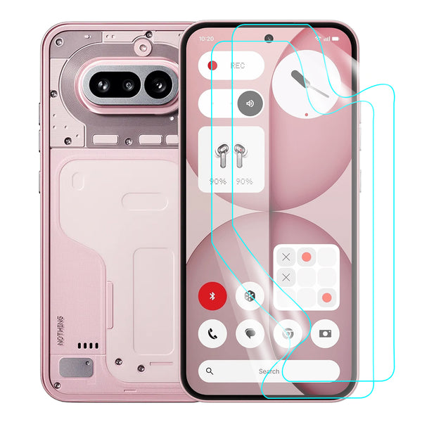 Nothing Phone 4a Screen Protector Guard [Matte Clear] | Easy Do Film - 2 Pack [NOT TEMPERED GLASS]