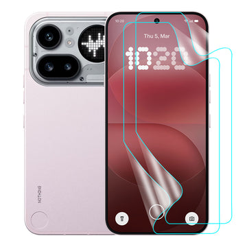 Nothing Phone 4a Pro Screen Protector Guard [Clear] | Easy Do Film - 2 Pack [NOT TEMPERED GLASS]