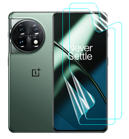 OnePlus 11 Screen Protector Guard [Clear] | Easy Do Film - 2 Pack [NOT TEMPERED GLASS]