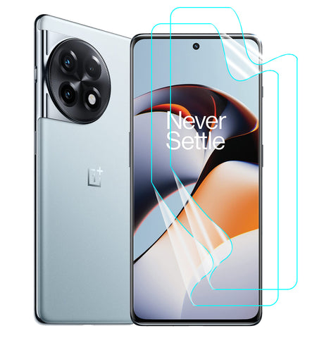 OnePlus 11R Screen Protector Guard [Clear] | Easy Do Film - 2 Pack [NOT TEMPERED GLASS]