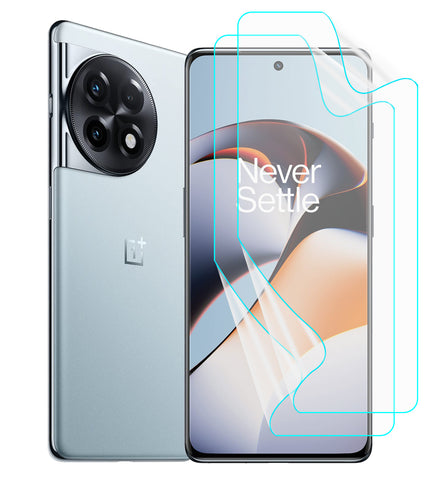OnePlus 11R Screen Protector Guard [Matte Clear] | Easy Do Film - 2 Pack [NOT TEMPERED GLASS]