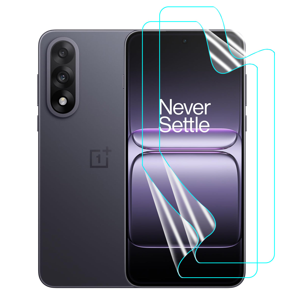OnePlus Nord 5 Screen Protector Guard [Clear] | Easy Do Film - 2 Pack [NOT TEMPERED GLASS]