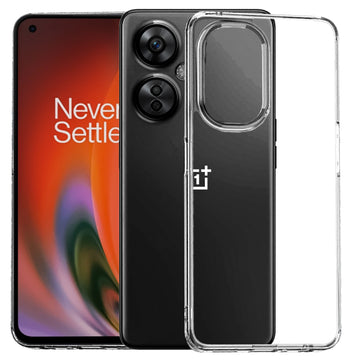 OnePlus Nord CE 3 Lite 5G Back Cover Case | Frosted - Crystal Clear