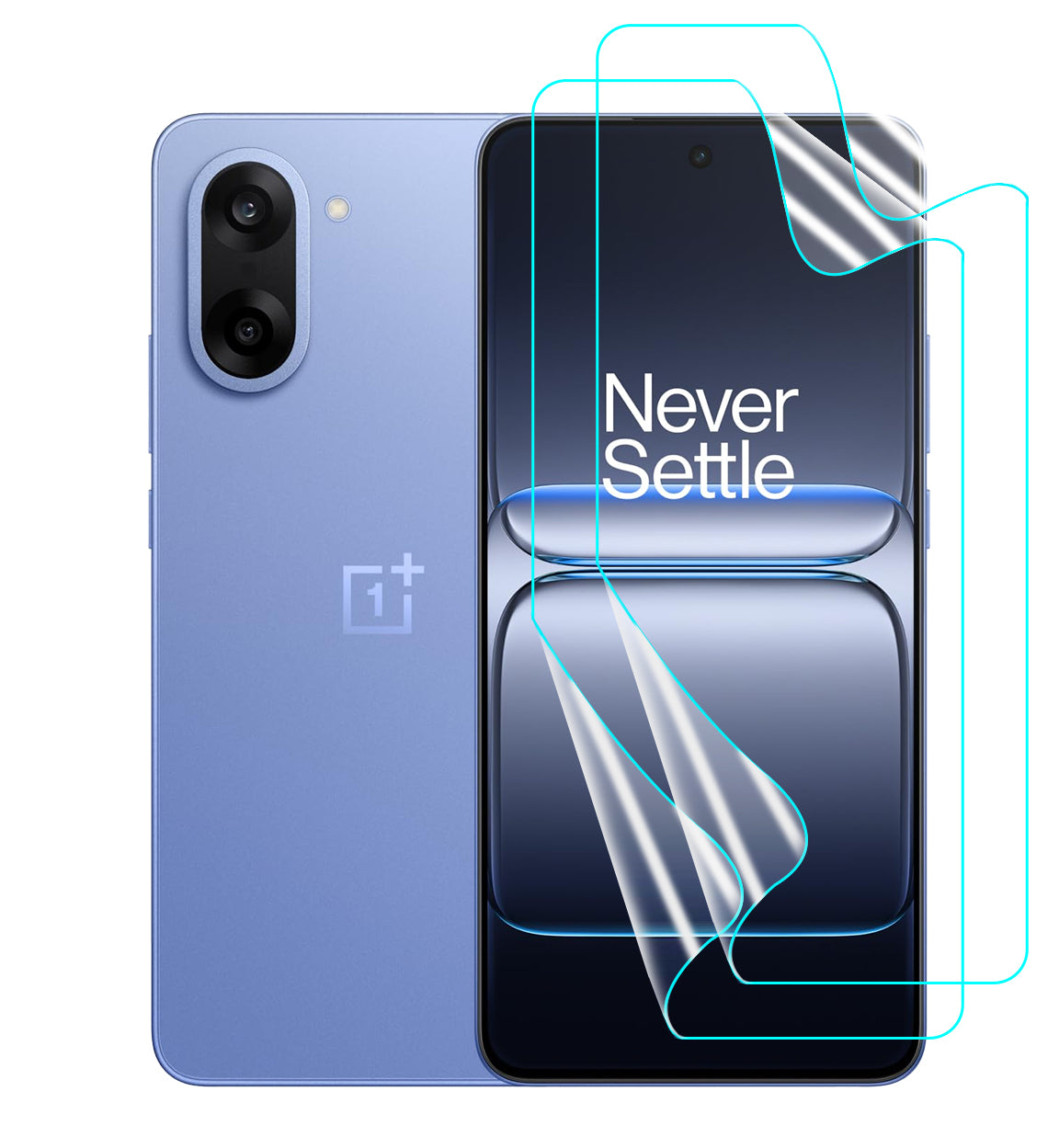 OnePlus Nord CE5 Screen Protector Guard [Clear] | Easy Do Film - 2 Pack [NOT TEMPERED GLASS]