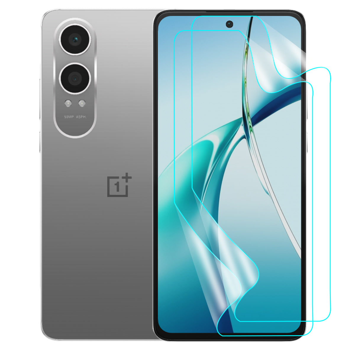 OnePlus Nord CE4 Lite Screen Protector Guard [Clear] | Easy Do Film - 2 Pack [NOT TEMPERED GLASS]