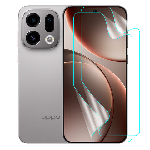 Oppo Find X9 Screen Protector Guard [Clear] | Easy Do Film - 2 Pack [NOT TEMPERED GLASS]