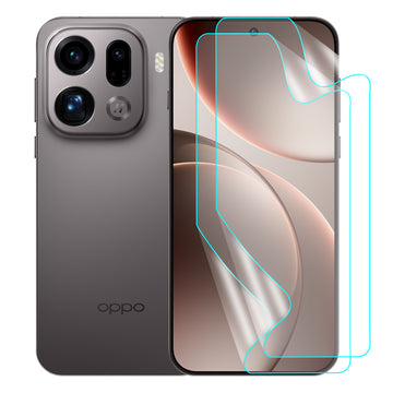 Oppo Find X9 Pro Screen Protector Guard [Matte Clear] | Easy Do Film - 2 Pack [NOT TEMPERED GLASS]