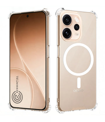 Oppo Reno 15 Pro Back Cover Case | Essential Magnetic - Bumper Clear