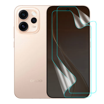 Oppo Reno 15 Pro Screen Protector Guard [Clear] | Easy Do Film - 2 Pack [NOT TEMPERED GLASS]
