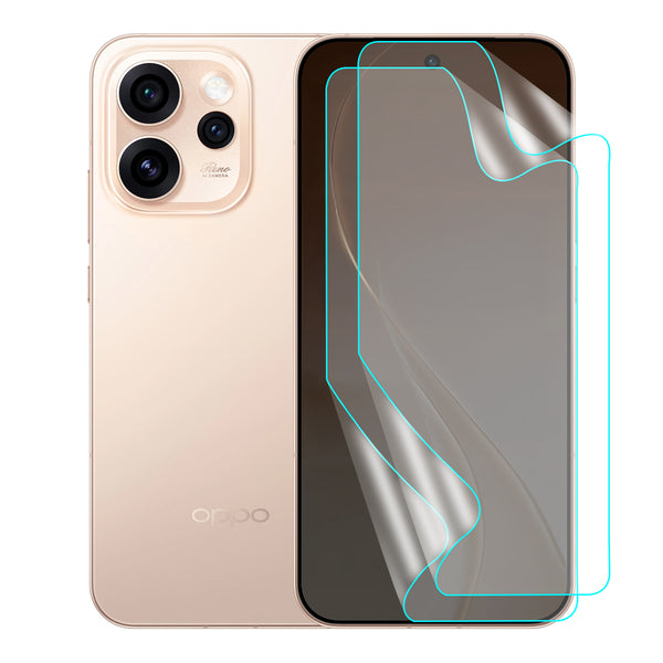 Oppo Reno 15 Pro Screen Protector Guard [Matte Clear] | Easy Do Film - 2 Pack [NOT TEMPERED GLASS]