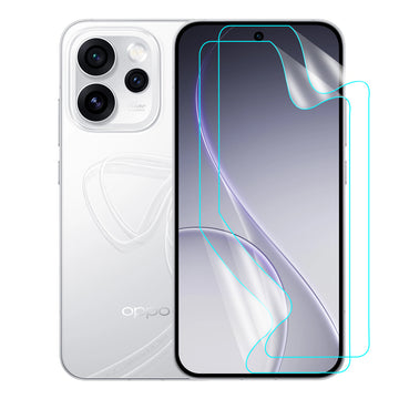 Oppo Reno 15 Pro Mini Screen Protector Guard [Clear] | Easy Do Film - 2 Pack [NOT TEMPERED GLASS]