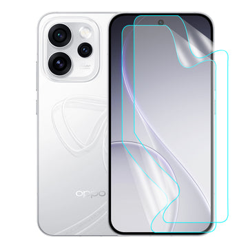 Oppo Reno 15 Pro Mini Screen Protector Guard [Matte Clear] | Easy Do Film - 2 Pack [NOT TEMPERED GLASS]