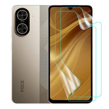 Xiaomi POCO C71 Screen Protector Guard [Clear] | Easy Do Film - 2 Pack [NOT TEMPERED GLASS]