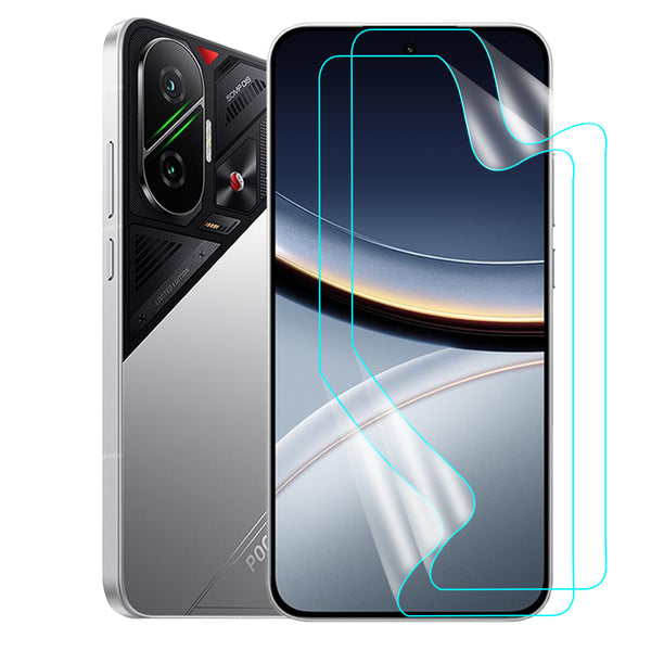 Redmi Turbo 4 PRO / Poco F7 Screen Protector Guard [Clear] | Easy Do Film - 2 Pack [NOT TEMPERED GLASS]