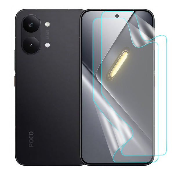 Xiaomi POCO X8 Pro Max Screen Protector Guard [Matte Clear] | Easy Do Film - 2 Pack [NOT TEMPERED GLASS]