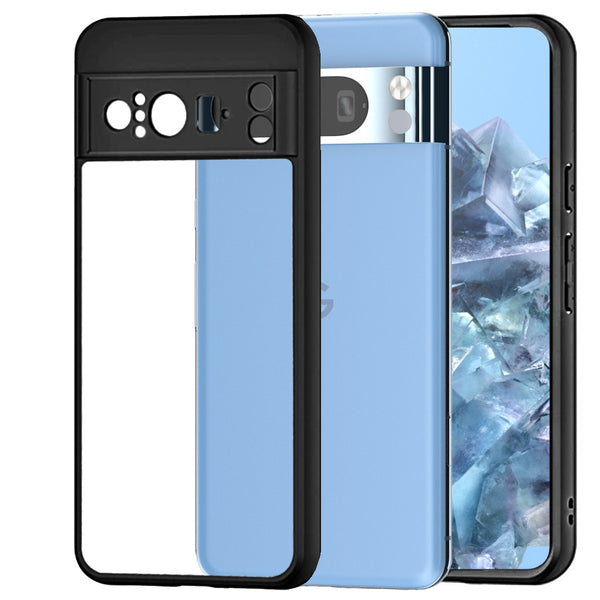 Google Pixel 8 Pro 5G Back Cover Case | Hybrid - Black