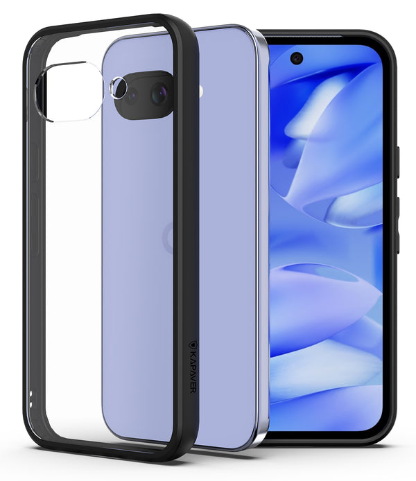 Google Pixel 9a Back Cover Case | Hybrid - Black