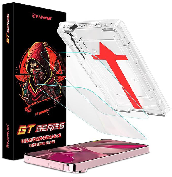 Google Pixel 9 / 9 Pro / Pixel 10 / 10 Pro - [EasyDo] Tempered Glass Screen Protector Guard | Glass HD - (2 Pack)