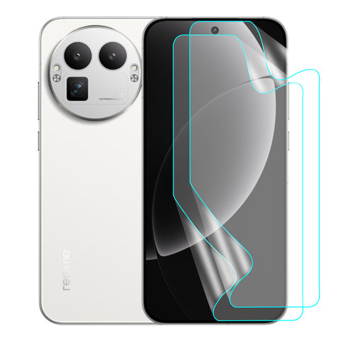 Realme GT8 Pro Screen Protector Guard [Matte Clear] | Easy Do Film - 2 Pack [NOT TEMPERED GLASS]