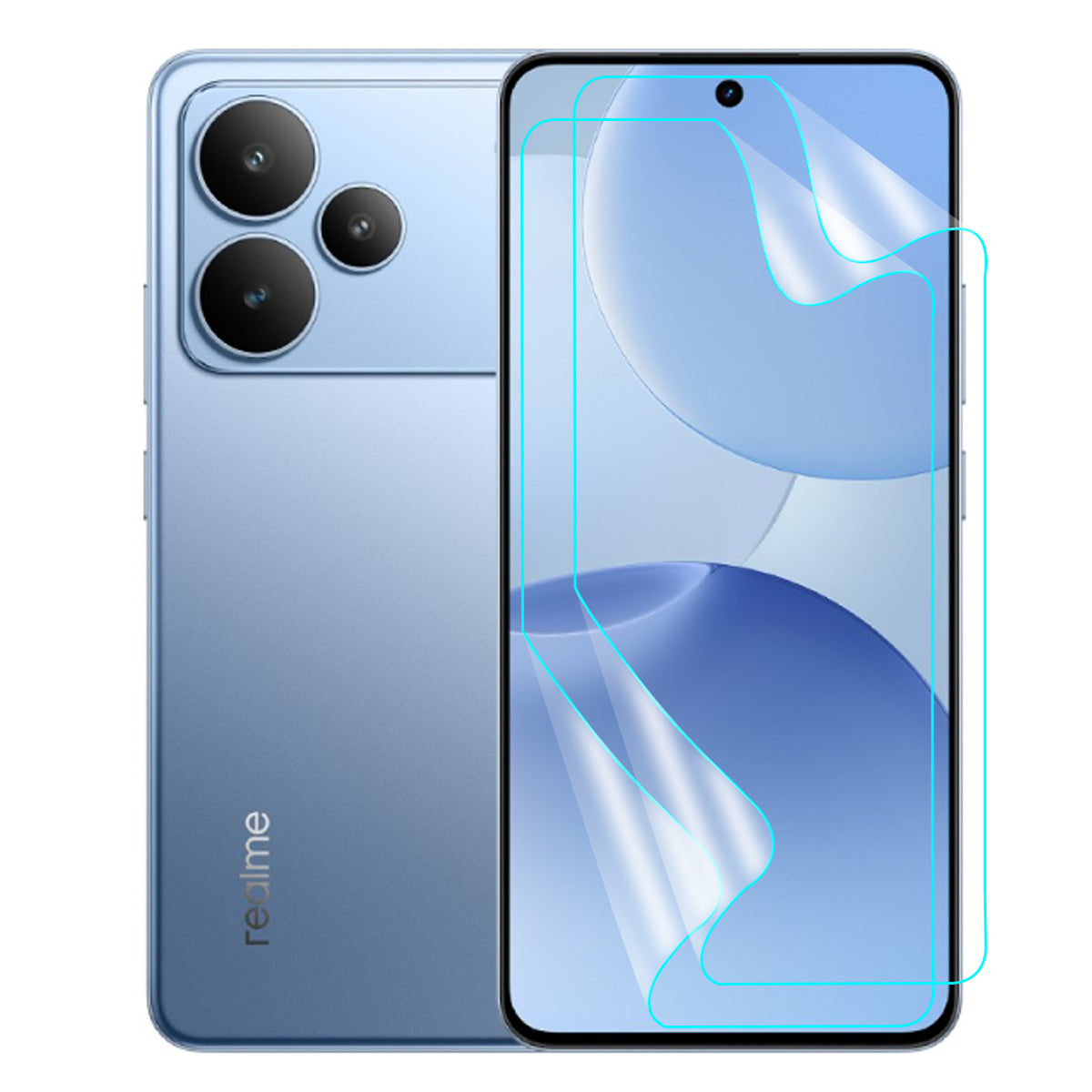 Realme P4 Screen Protector Guard [Clear] | Easy Do Film - 2 Pack [NOT TEMPERED GLASS]