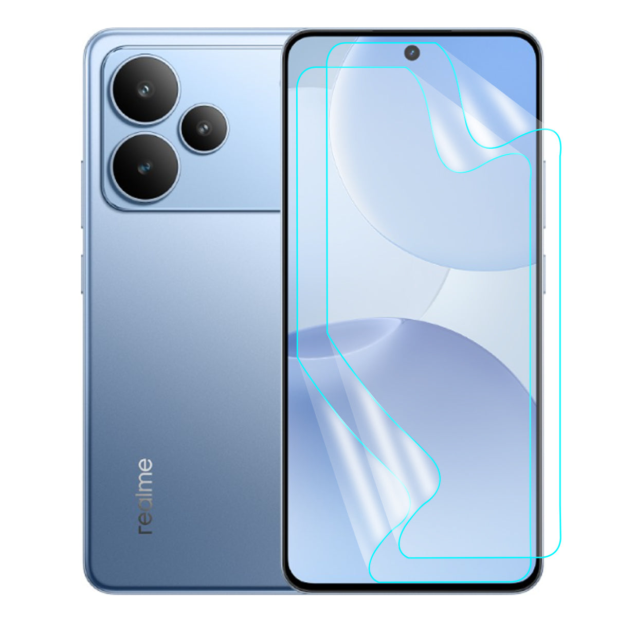 Realme P4 Screen Protector Guard [Matte Clear] | Easy Do Film - 2 Pack [NOT TEMPERED GLASS