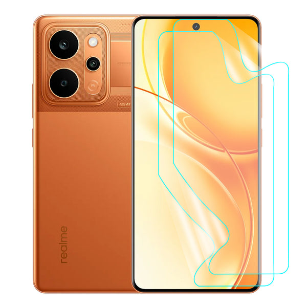 Realme p4 power Screen Protector Guard [Clear] | Easy Do Film - 2 Pack [NOT TEMPERED GLASS]