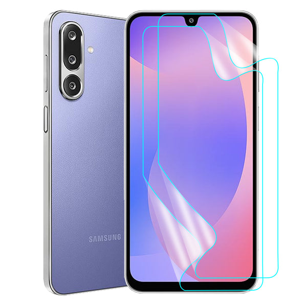 Samsung Galaxy F36 Screen Protector Guard [Clear] | Easy Do Film - 2 Pack [NOT TEMPERED GLASS]