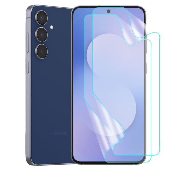 Samsung Galaxy S25 FE Screen Protector Guard [Matte Clear] | Easy Do Film - 2 Pack [NOT TEMPERED GLASS]