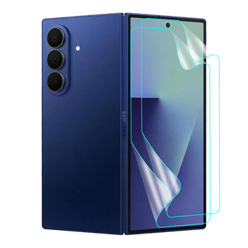 Samsung Galaxy Z Fold 7 Screen Protector Guard [Clear] | Easy Do Film - 2 Pack [NOT TEMPERED GLASS]