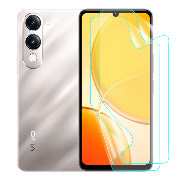 Vivo T4 Lite Screen Protector Guard [Matte Clear] | Easy Do Film - 2 Pack [NOT TEMPERED GLASS]