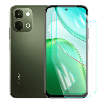 Vivo T5x Screen Protector Guard [Matte Clear] | Easy Do Film - 2 Pack [NOT TEMPERED GLASS]