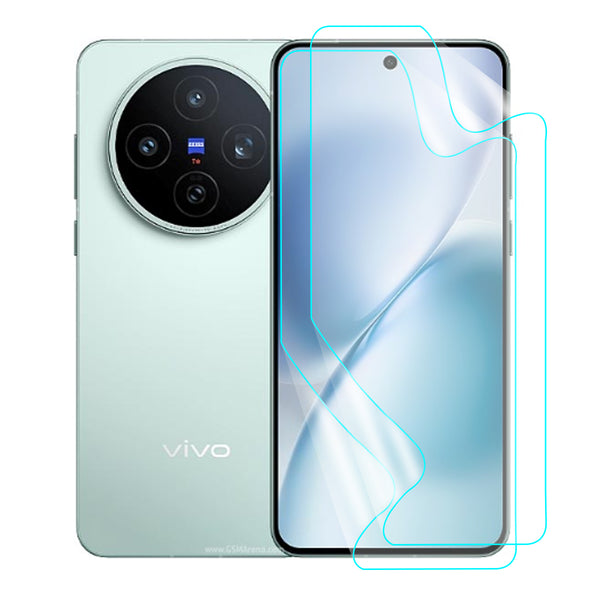 Vivo X200 Screen Protector Guard [Matte Clear] | Easy Do Film - 2 Pack [NOT TEMPERED GLASS]
